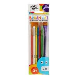 MONT MARTE BRUSH SET Kids Brushes Pk7